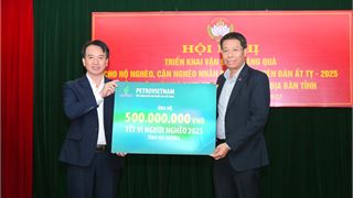Petrovietnam trao 500 triệu đồng hỗ trợ chương trình “Tết vì người nghèo” tỉnh Hải Dương