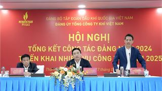 Đảng ủy PV GAS tổng kết công tác năm 2024, triển khai nhiệm vụ năm 2025