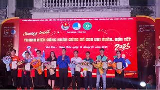 PTSC M&C đồng hành cùng chương trình “Thanh niên công nhân cùng bà con vui xuân đón Tết 2025"