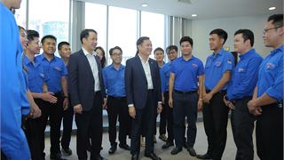 Tổng Giám đốc Petrovietnam Lê Ngọc Sơn đối thoại với đoàn viên, thanh niên toàn Tập đoàn