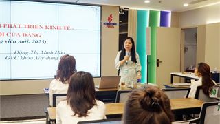Đảng ủy Petrovietnam khai giảng lớp Bồi dưỡng lý luận chính trị cho đảng viên mới năm 2025 khu vực TP HCM