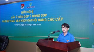 Tuổi trẻ Petrovietnam góp ý vào văn kiện Đại hội Đảng các cấp