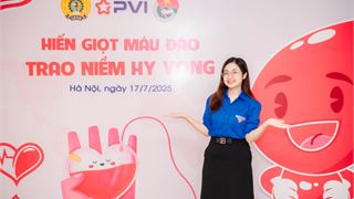 Công đoàn và Đoàn Thanh niên PVI tổ chức chương trình hiến máu tình nguyện 2025
