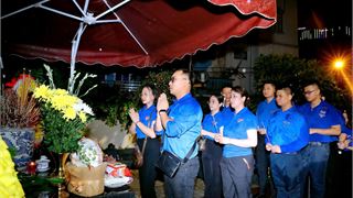 Tuổi trẻ PVEP tri ân các anh hùng liệt sĩ