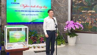Petrovietnam chung tay hướng về đồng bào vùng lũ