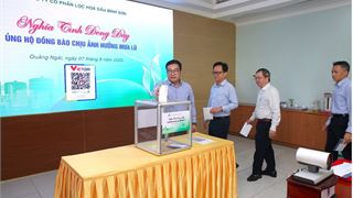 BSR ủng hộ đồng bào bị ảnh hưởng mưa bão ở Bắc Bộ và Bắc Trung Bộ