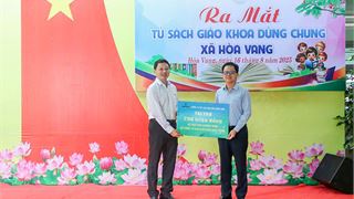 BSR tài trợ 200 triệu đồng xây dựng tủ sách giáo khoa dùng chung tại Đà Nẵng