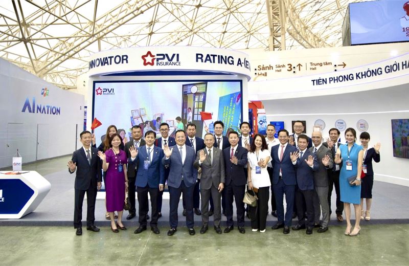Bảo hiểm PVI tại Triển lãm thành tựu 80 năm, cùng đất nước viết nên thành tựu