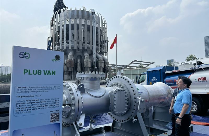 BSR sẵn sàng cho Triển lãm Khoa học, Công nghệ chào mừng 50 năm thành lập Petrovietnam