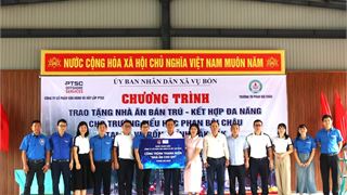 Đoàn Thanh niên POS trao tặng nhà ăn bán trú cho trường tiểu học vùng cao