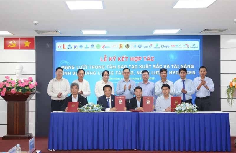 PVU ký kết thỏa thuận hợp tác đa phương về đào tạo, nghiên cứu trong lĩnh vực năng lượng tái tạo, hydrogen