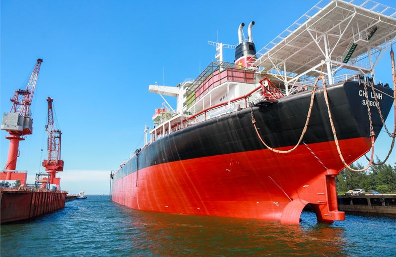 PVSM hoàn thành và bàn giao tàu tải trọng 150.000 tấn cho Vietsovpetro, vượt tiến độ 5 ngày