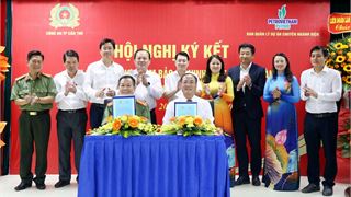 PVPMB và Công an TP Cần Thơ ký kết Quy chế phối hợp đảm bảo an ninh, an toàn Dự án Ô Môn IV
