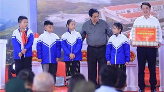Khởi công trường nội trú các xã biên giới: Thắp sáng tri thức nơi biên cương