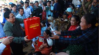 Petrovietnam chung tay cùng Gia Lai tái thiết nhà người dân bị ảnh hưởng do bão số 13