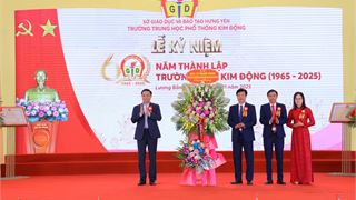 Petrovietnam/PVEP hỗ trợ nâng cấp cơ sở hạ tầng, thiết bị cho Trường THPT Kim Động
