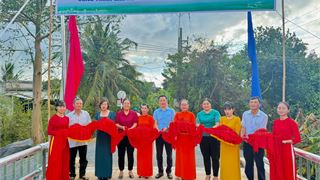 BSR khánh thành cầu giao thông nông thôn tại Vĩnh Long