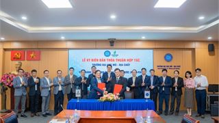 PVEP-POC và Trường Đại học Mỏ - Địa chất ký kết thỏa thuận hợp tác và trao tặng thiết bị dầu khí