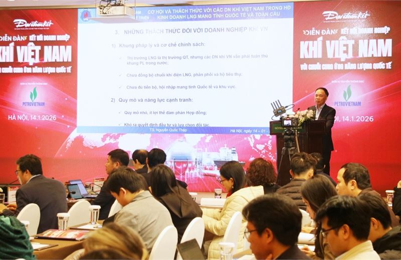TS. Nguyễn Quốc Thập: Cần sớm hoàn thiện khung pháp lý cho thị trường LNG mang tính quốc tế