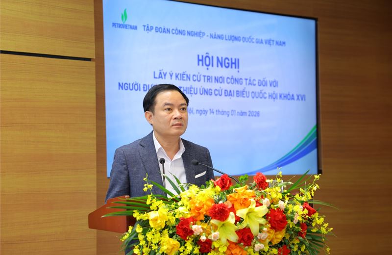 Petrovietnam thống nhất tuyệt đối giới thiệu Chủ tịch HĐTV Lê Ngọc Sơn ứng cử Đại biểu Quốc hội khóa XVI