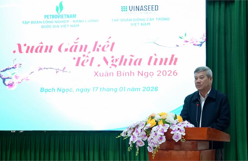 Lan tỏa nghĩa tình Petrovietnam qua chương trình “Tết vì người nghèo” năm 2026
