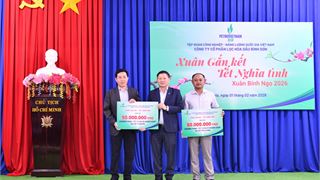 BSR lan tỏa chương trình “Petrovietnam: Xuân Gắn kết - Tết Nghĩa tình” tại Quảng Ngãi