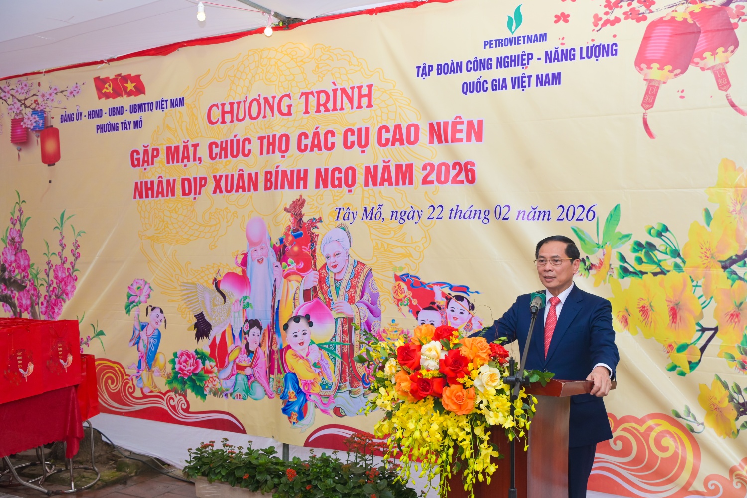 Phó Thủ tướng Chính phủ Bùi Thanh Sơn phát biểu tại chương trình.