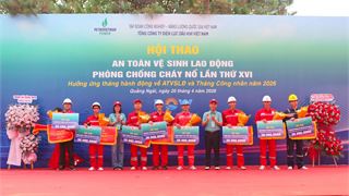 Sôi động và kịch tính tại hội thao ATVSLĐ, PCCN lần thứ XVI của PV Power