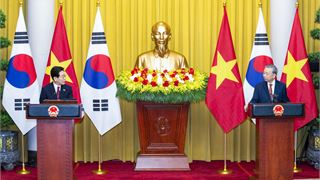 Lãnh đạo Việt Nam - Hàn Quốc chứng kiến trao các văn kiện hợp tác giữa hai nước