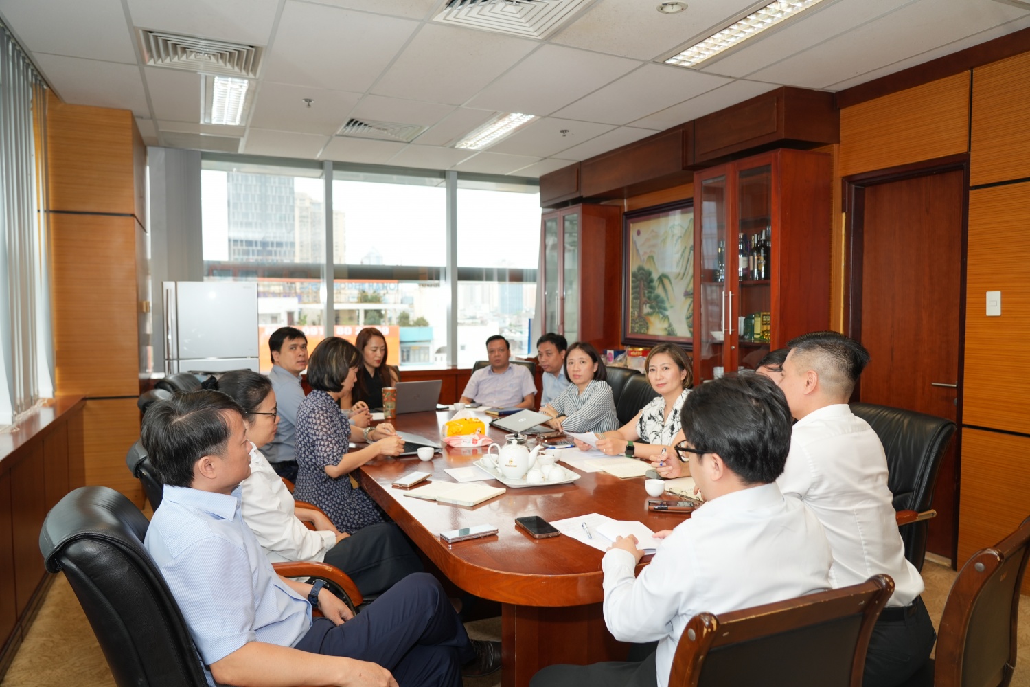 Chi bộ Ban Thương mại Dịch vụ.