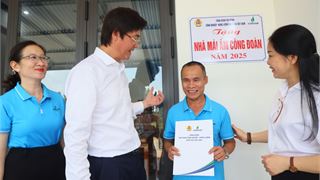 Công đoàn Petrovietnam trao “Mái ấm Công đoàn”, lan tỏa tinh thần sẻ chia đến người lao động tại miền Trung