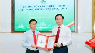 Trường Cao đẳng Dầu khí có tân Hiệu trưởng