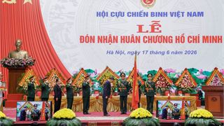 [Chùm ảnh] Khai mạc Đại hội đại biểu toàn quốc Hội Cựu chiến binh Việt Nam lần thứ VIII