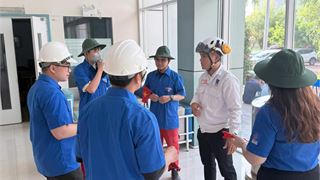 Tuổi trẻ PV Shipyard góp sức bảo đảm an toàn giao thông nội bộ
