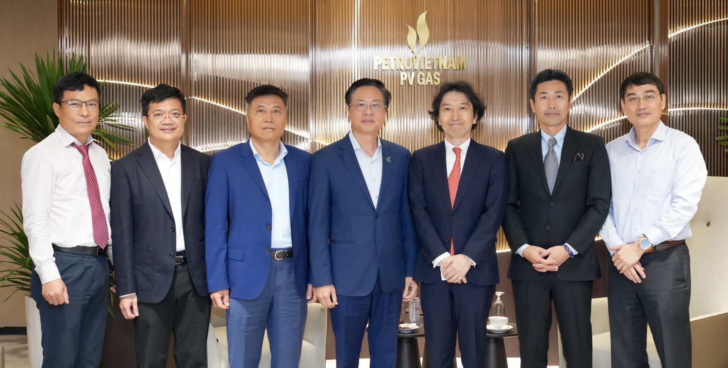 Hai bên tập trung trao đổi về khả năng phát huy thế mạnh của mỗi bên để mở rộng hợp tác trong chuỗi giá trị khí và LNG.