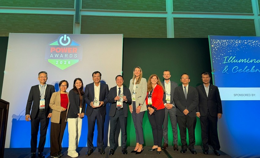 Lãnh đạo PV Power nhận hai giải thưởng quốc tế dành cho Nhà máy điện Nhơn Trạch 3&4 tại POWER Awards 2026 ở Washington D.C. (Mỹ)