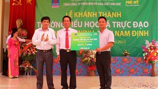 PVFCCo khánh thành trường tiểu học tại Nam Định