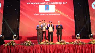 Lọc dầu Dung Quất đứng thứ 16/500 doanh nghiệp lợi nhuận tốt nhất năm 2017