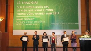 BSR nhận "Giải thưởng quốc gia về hiệu quả năng lượng trong công nghiệp năm 2017”