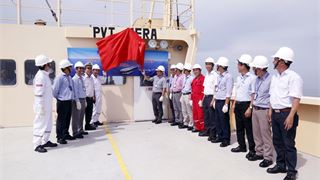 PV Trans tiếp nhận tàu chở dầu thô trọng tải lớn nhất Việt Nam