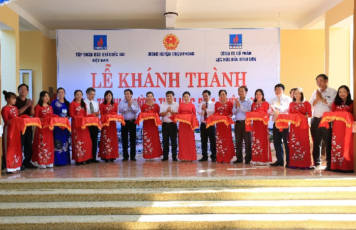 BSR khánh thành trường tiểu học tại Quảng Trị”