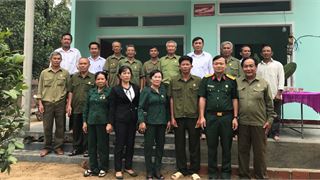 Hội CCB Tập đoàn trao nhà “Nghĩa tình đồng đội” tại tỉnh Bình Định, Lai Châu