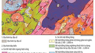 Đặc điểm địa mạo thời kỳ pliocene khu vực Tây Nam trũng sâu Biển Đông