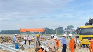 Văn hoá người thợ xây lắp Dầu khí lan toả tại dự án đường dây 500kV mạch 3