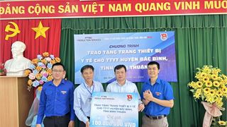 Tuổi trẻ PPS thực hiện an sinh xã hội và tập huấn công tác Đoàn năm 2024 tại Bình Thuận