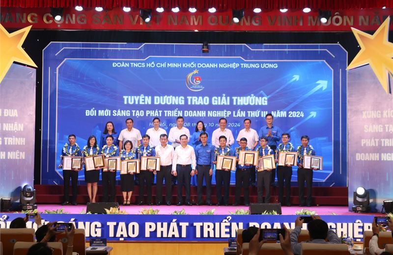 3 công trình của Tuổi trẻ Dầu khí được trao Giải thưởng đổi mới sáng tạo phát triển doanh nghiệp lần thứ III, năm 2024