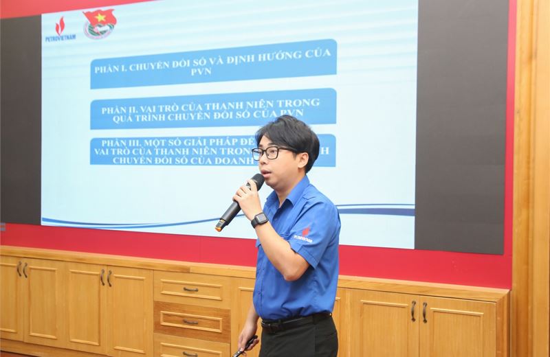 Đoàn Thanh niên phát huy vai trò trong quá trình chuyển đổi số của Petrovietnam