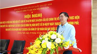 Đảng ủy BSR tổ chức Hội nghị quán triệt, triển khai Kết luận 76-KL/TW
