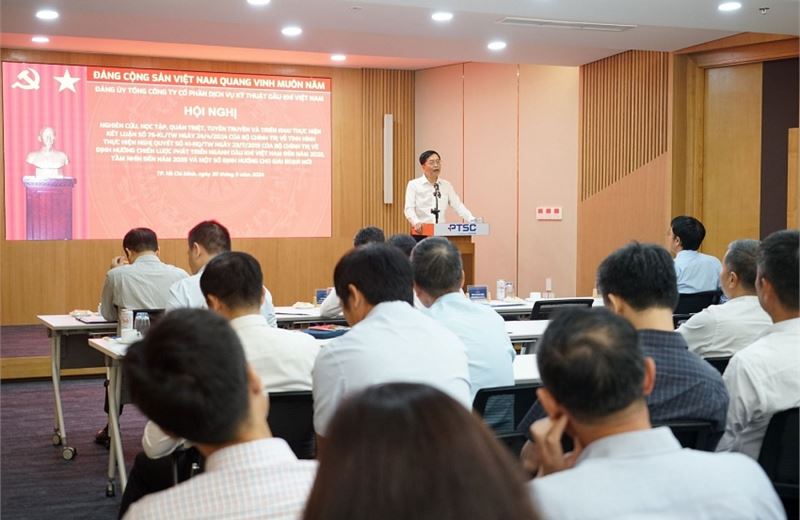 Đảng ủy PTSC quán triệt, triển khai thực hiện Kết luận số 76-KL/TW