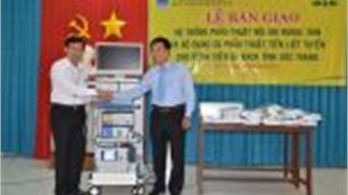 PVCFC tài trợ thiết bị y tế cho Bệnh viện Đa khoa tỉnh Sóc Trăng